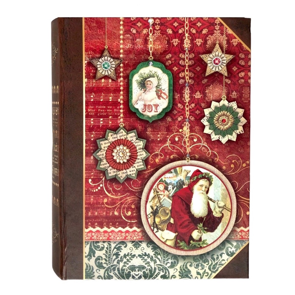 Punch Studio Kraft Ornaments Book Box (68947), Small